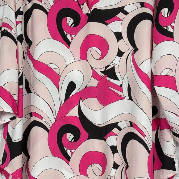 Cato Women's Plus Size 18/20 Abstract Print Blouse - Picture 2 of 8